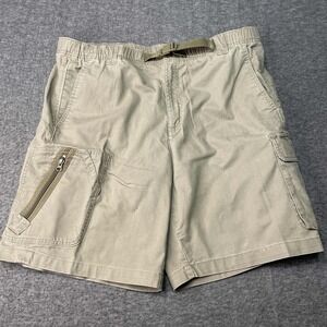 Columbia Shorts Mens Large L Belted Waist Cargo Belted Outdoor Active Hiking